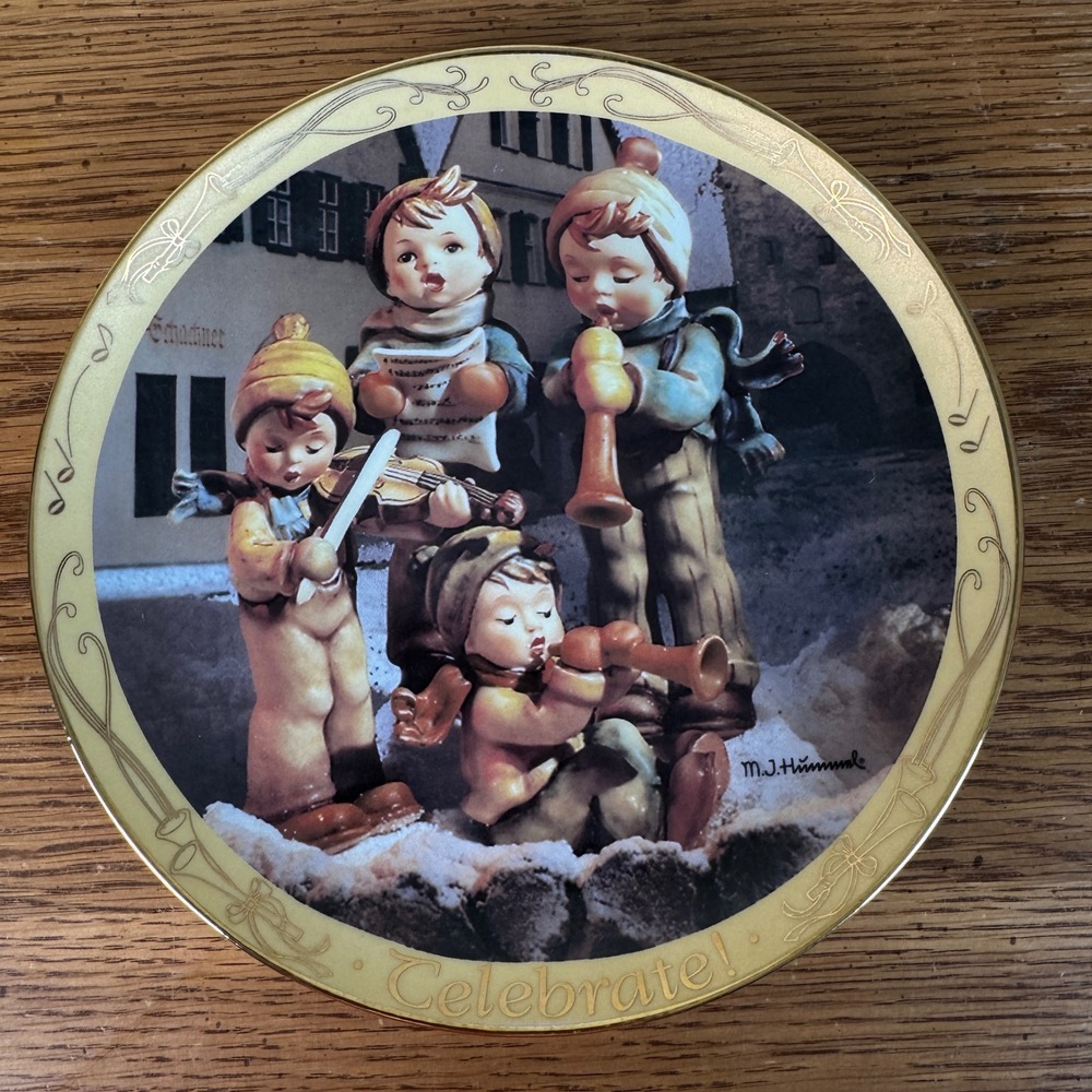 MJ Hummel‎ Millennium Plate Strike Up The Band Danbury Mint Goebel